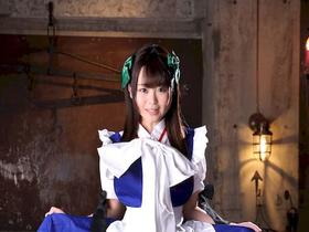 同人AV 美人レイヤーが木馬股裂きの刑！そのまま挿入されアヘトロ昇天！！　サンプル画像06